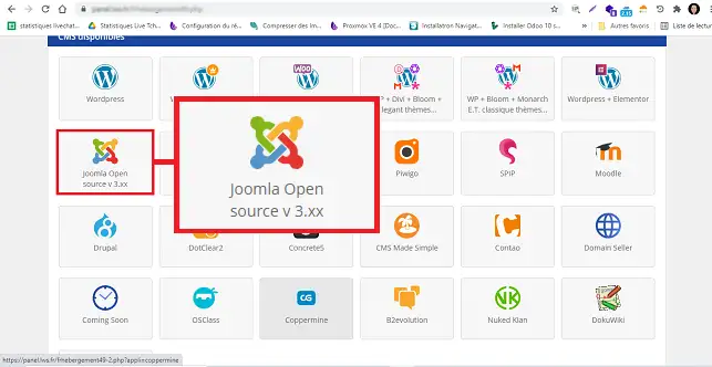 Comment créer un site web Joomla ?